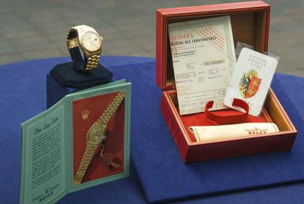 Appraisal: 1964 Presidential Rolex with Box & Papers: asset-original