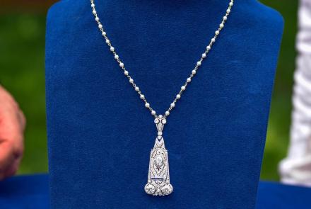 Appraisal: Art Deco necklace, ca. 1925: asset-original