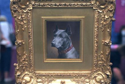 Appraisal: Carl Reichert Dog Portrait, ca. 1900: asset-original