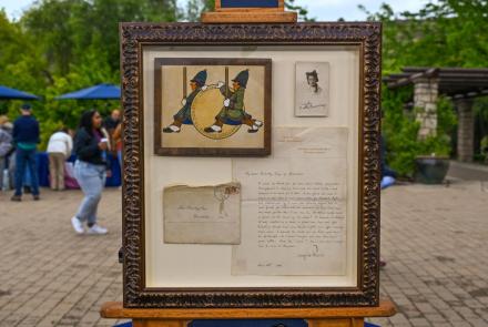 Appraisal: 1906 Maxfield Parrish Oil with Letter: asset-original