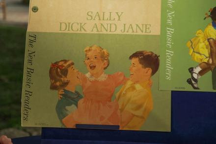 Appraisal: Dick and Jane Teacher Easel Cards, ca. 1962: asset-original
