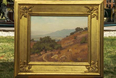 Appraisal: William Wendt Landscape Oil, ca. 1920: asset-original