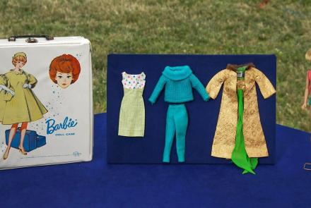 Appraisal: American Girl Barbie & Wardrobe, ca. 1965: asset-original