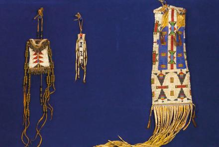 Appraisal: 19th C. Plains Indians Beaded Items: asset-original