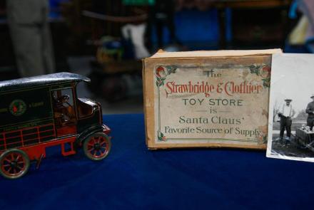 Appraisal: Hans Eberl Toy Van with Original Box, ca. 1910: asset-original