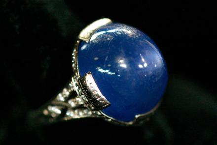 Appraisal: Tiffany & Co. Ceylon Star Sapphire Ring, ca. 1922: asset-original