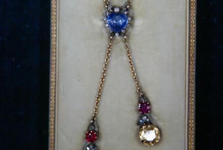 Appraisal: Negligée Gemstone Pendant, ca. 1895: asset-original