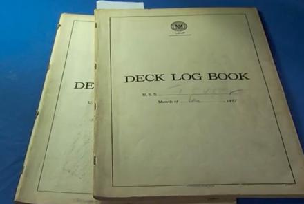 Appraisal: 1941 USS Trever Deck Logs: asset-original