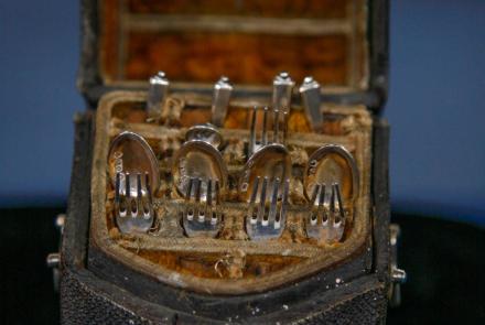 Appraisal: Dutch Miniature Cutlery Box, ca. 1800: asset-original