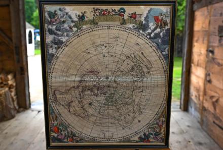 Appraisal: 1700 Cornelis Danckerts World Map: asset-mezzanine-16x9