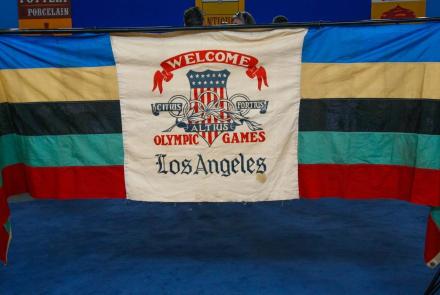 Appraisal: 1932 Los Angeles Olympic Games Banner: asset-mezzanine-16x9