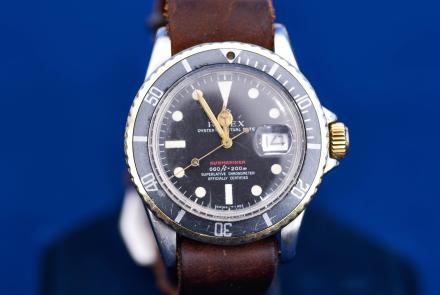 Appraisal: Converted Rolex Red Submariner, ca. 1974: asset-original