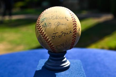 Appraisal: 1934 All Americans Team-signed Baseball: asset-original