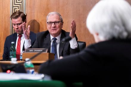 Sen. Cramer on why Republicans are blocking border bill: asset-mezzanine-16x9