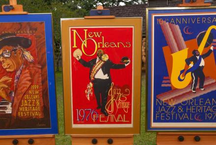 Appraisal: New Orleans Jazz & Heritage Festival Posters: asset-mezzanine-16x9