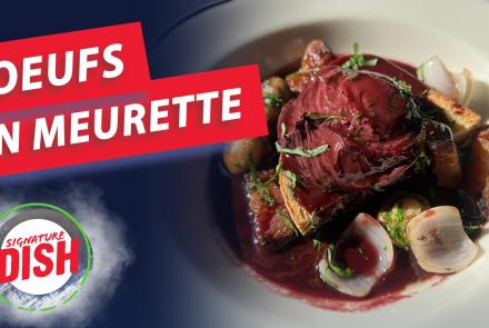 Chez Billy Sud's Oeuf en Meurette Features a Red Wine Sauce: asset-mezzanine-16x9