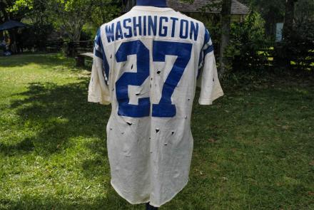 Appraisal: Baltimore Colts Joe Washington Game-used Jersey: asset-mezzanine-16x9