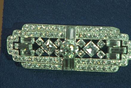 Appraisal: Tiffany & Co. Diamond & Platinum Brooch, ca. 1920: asset-mezzanine-16x9