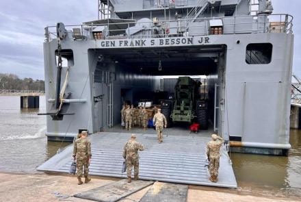 News Wrap: U.S. Army ship en route to build pier for Gaza: asset-mezzanine-16x9