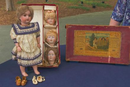 Appraisal: Kestner ‘Das Wunderkind’ Doll Set & Box, ca. 1910: asset-mezzanine-16x9