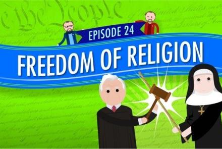 Freedom of Religion: Crash Course Government #24: asset-mezzanine-16x9