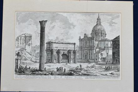 Appraisal: Giovanni Battista Piranesi Print, ca. 1800: asset-mezzanine-16x9