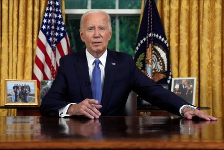 Biden explains decision to end bid in Oval Office address: asset-mezzanine-16x9