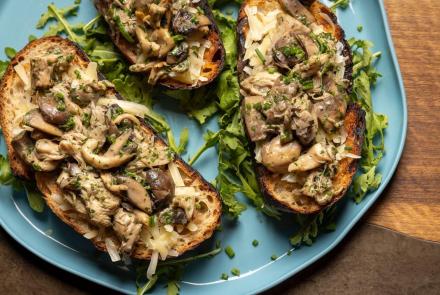 Buttery Sauteed Mushrooms on Toast | Kitchen Recipe: asset-mezzanine-16x9