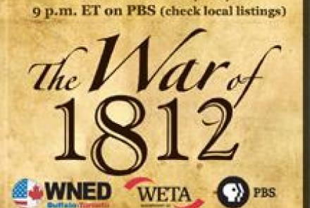 The War of 1812 Web Button