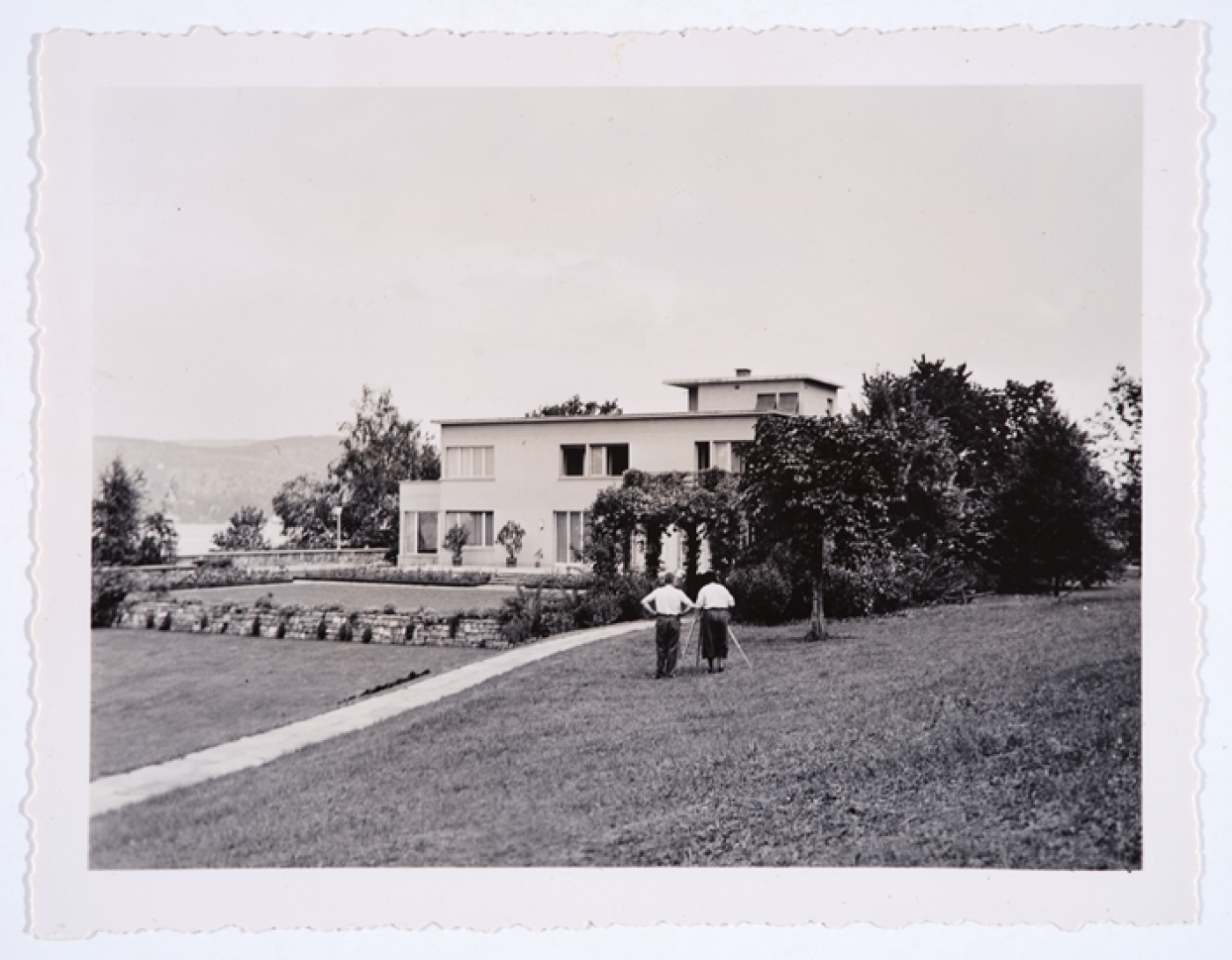 Archive photo of Villa Senar in the 1930s/Archive picture 1934-1939, State Archive Lucerne 2023