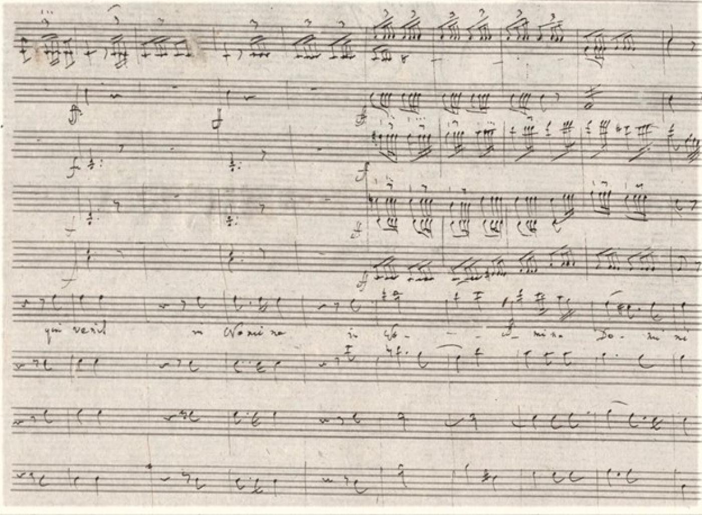 The Benedictus in Haydn’s own hand