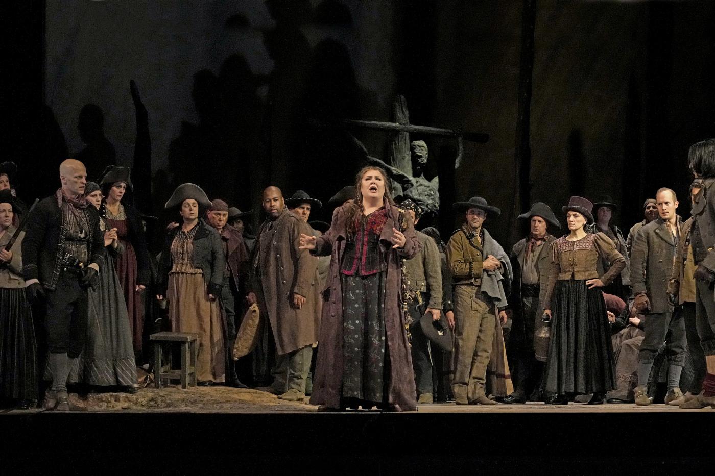 Jamie Barton as Azucena in Verdi's "Il Trovatore." Photo: Ken Howard / Met Opera