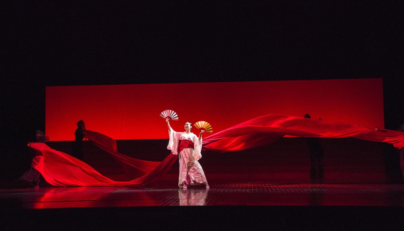 A scene from Act I of Puccini's "Madama Butterfly." Photo: Richard Termine / Met Opera