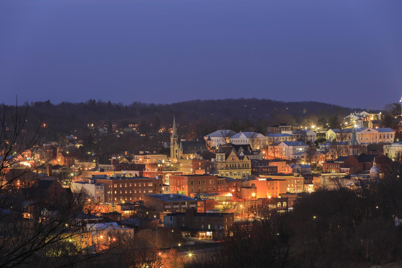 Staunton's compact downtown makes for a vibrant arts and culture experience.