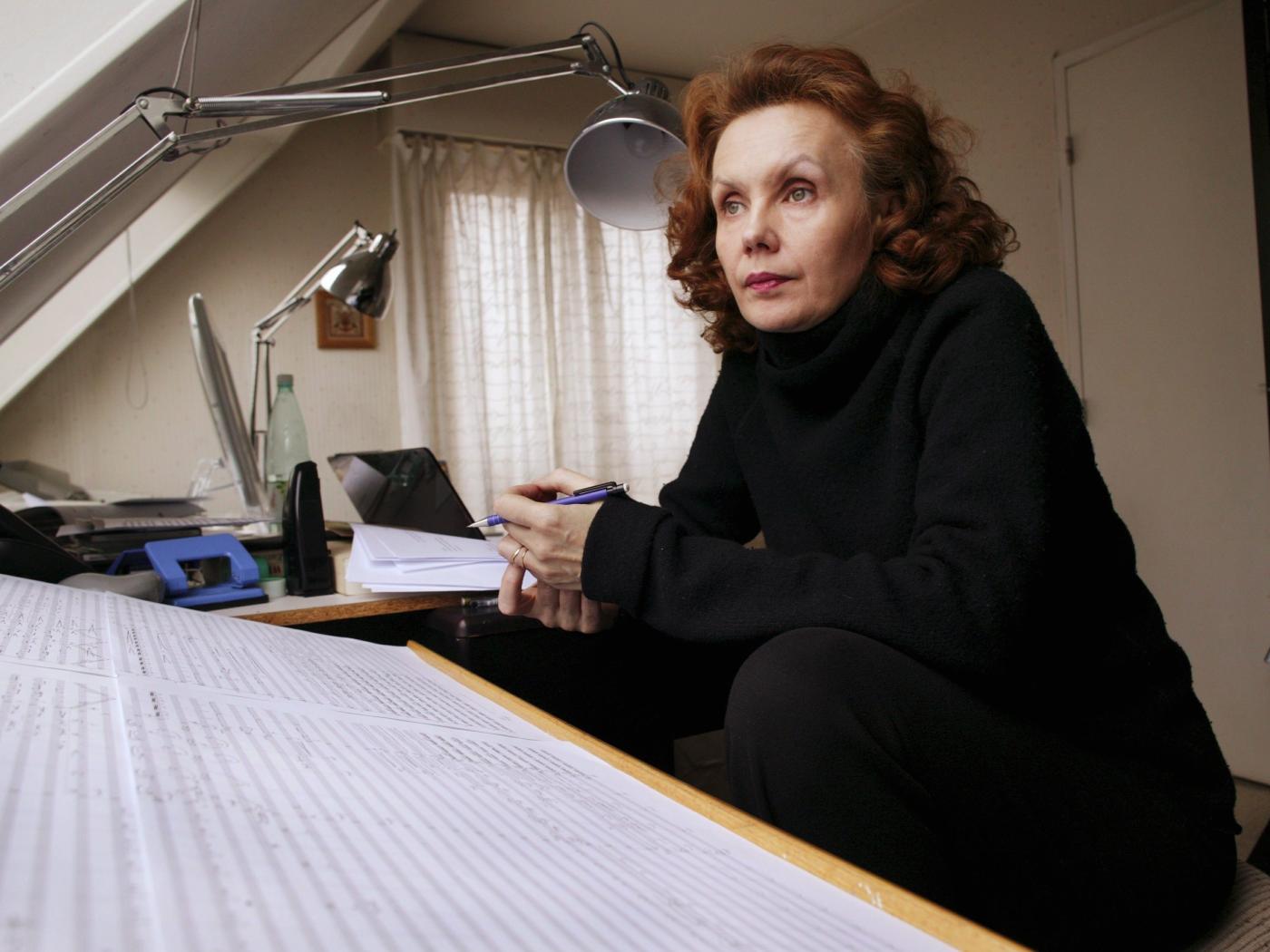 Finnish composer Kaija Saariaho was always searching for new timbres of instrumental sound.