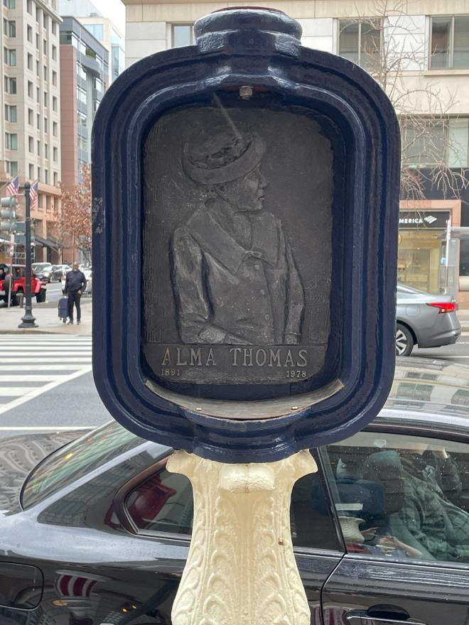 Alma Thomas marker