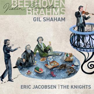 Beethoven Brahms Violin Concertos: Gil Shaham CD cover
