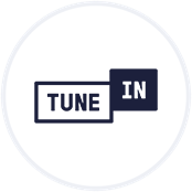 Subscribe via  TuneIn